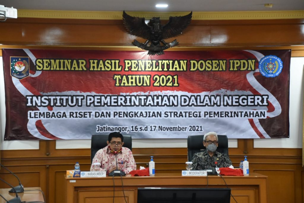 IPDN, ipdn, Sejumlah 106 Dosen IPDN Menyampaikan Hasil Penelitian dan Kajiannya