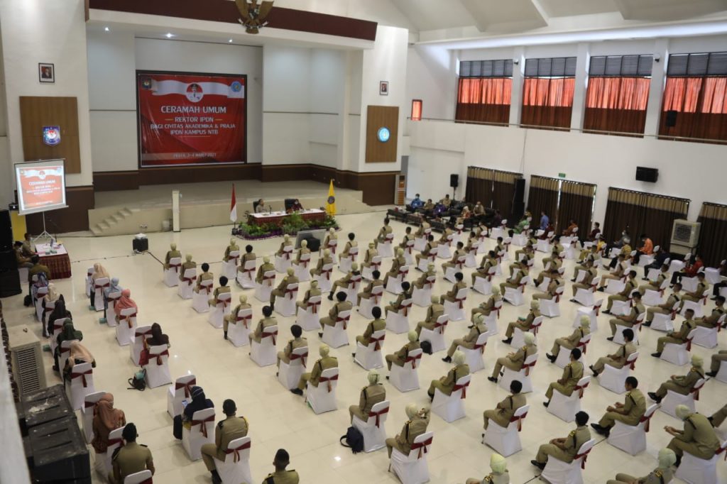 IPDN, ipdn, Ceramah Umum Rektor di IPDN Kampus Sulawesi Selatan