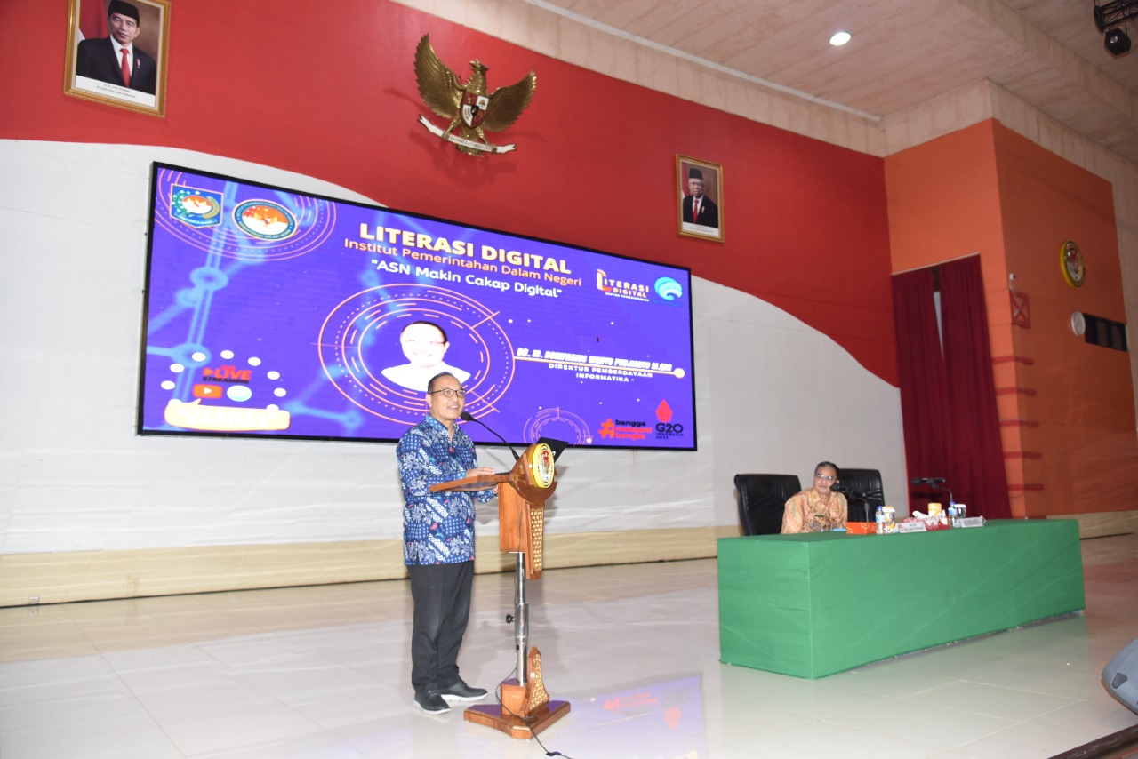 IPDN, ipdn, IPDN Gelar Kegiatan End User Literasi Digital Sektor Pemerintahan 