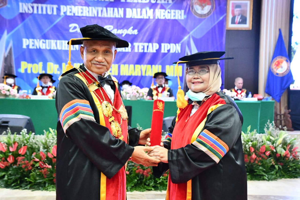 IPDN, ipdn, IPDN Kembali Melahirkan Guru Besar di Bidang Ilmu Ekonomi Pembangunan