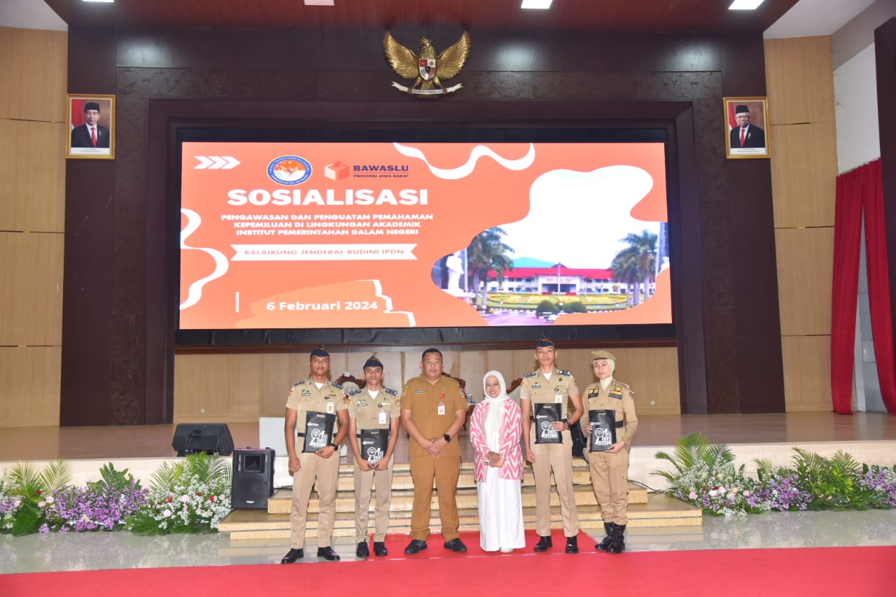 IPDN, ipdn, Praja ikuti Sosialisasi Pengawasan dan Penguatan Pemahaman Kepemiluan