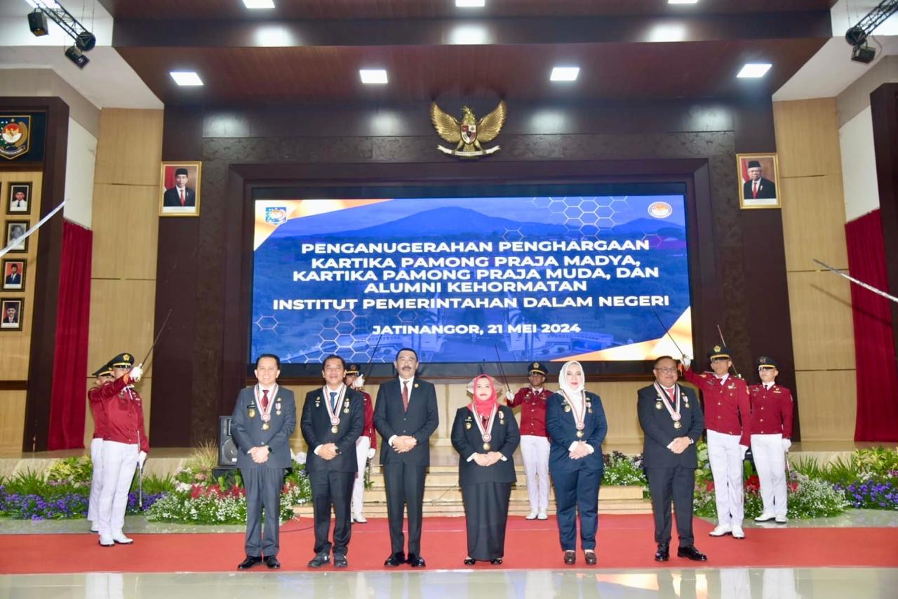 IPDN, ipdn, Lima Pejabat Daerah Inspiratif Raih Penghargaan dari IPDN