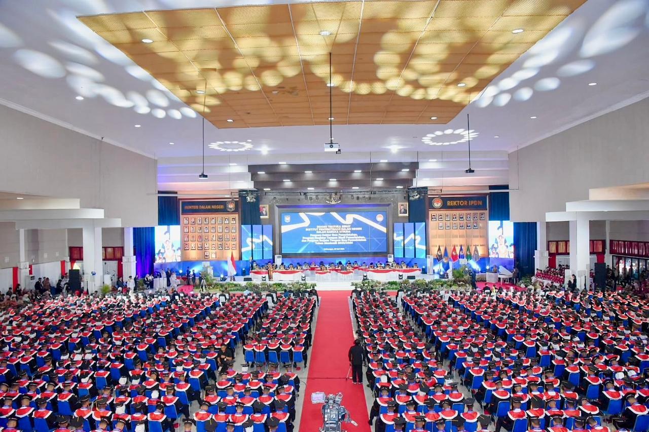 IPDN, ipdn, Mendagri Yakin Lulusan IPDN Dapat Membantu Mempercepat Indonesia Emas 2045