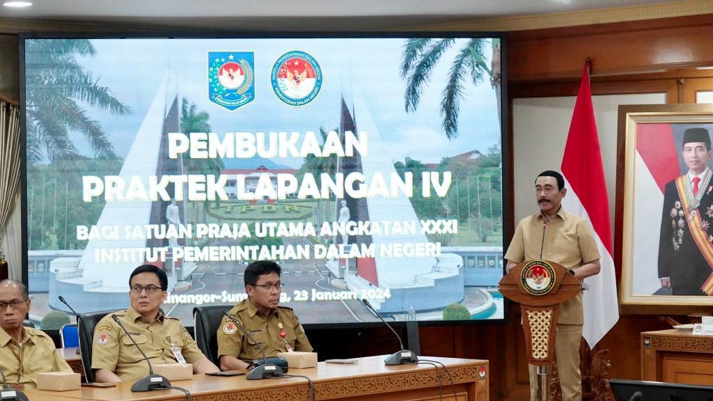 IPDN, ipdn, Rektor IPDN Membuka Praktik Lapangan IV bagi Praja Utama Angkatan XXXI