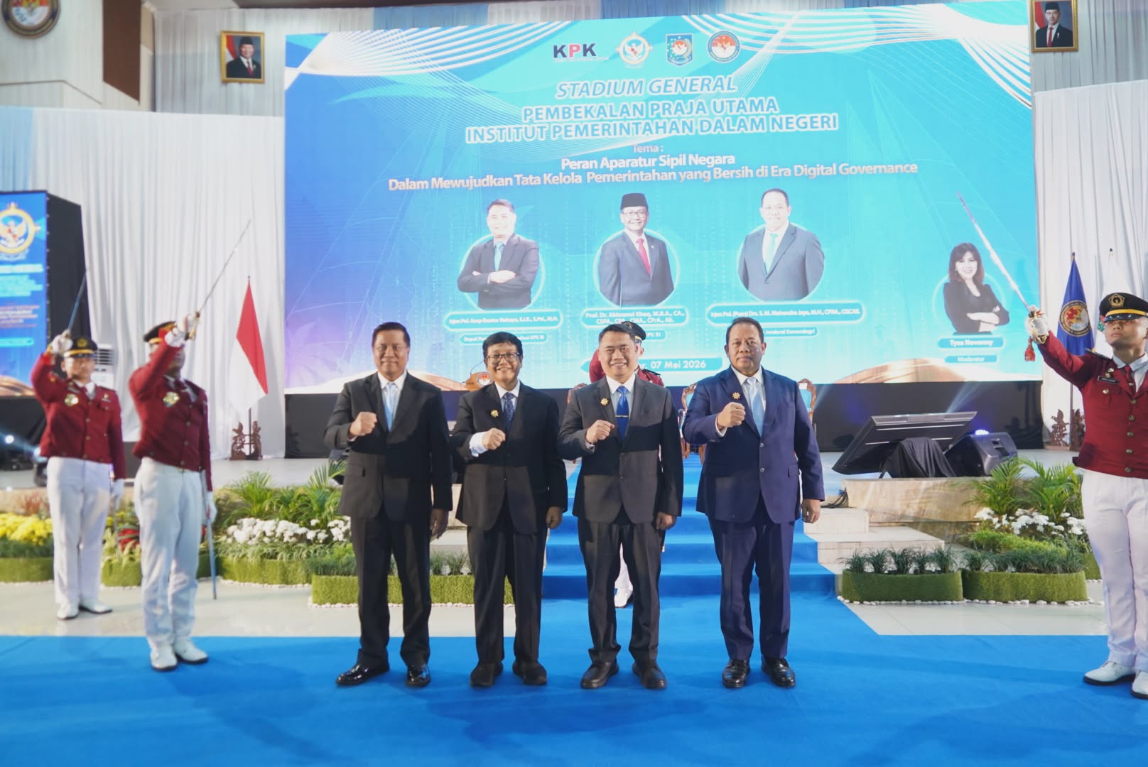IPDN, ipdn, IPDN Bekali Pemahaman Pentingnya Moral dan Knolwledge Para Praja di Era Digital Governance