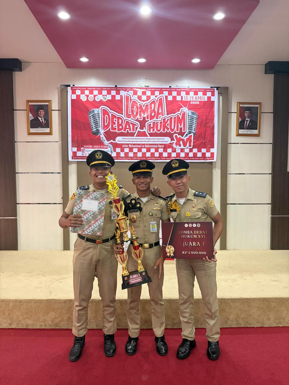 IPDN, ipdn, Praja IPDN Kampus Kalbar Sabet Juara III Lomba Debat Hukum Se-Kalimantan Barat