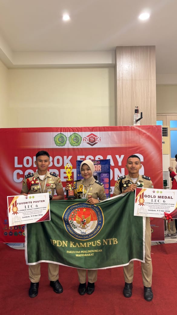 IPDN, ipdn, Praja IPDN Kampus NTB Raih Gold Medal dan Favorite Poster dalam Lombok Essay Competition 6