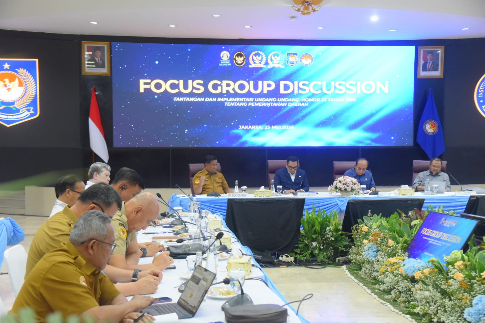 IPDN, ipdn, Menghadapi Tantangan, Merumuskan Masa Depan Otonomi Daerah, IPDN Gelar FGD