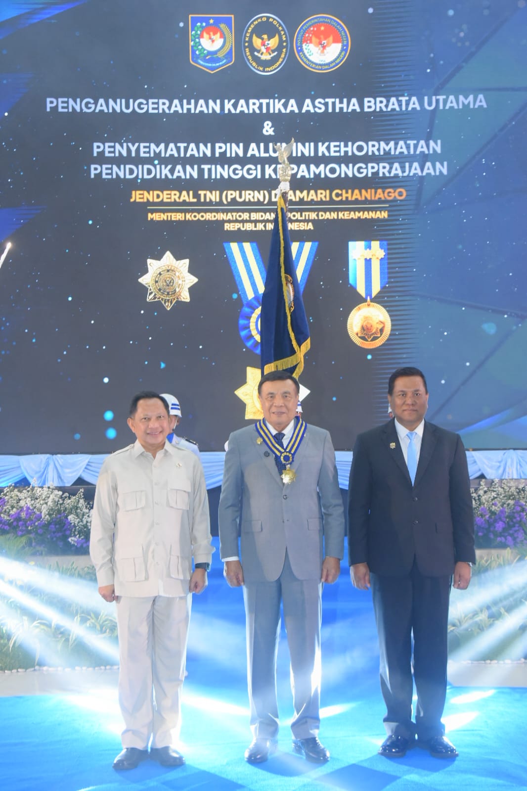IPDN, ipdn, Menuju Indonesia Emas 2045, Menko Polkam Bakar Semangat Birokrat Masa Depan di IPDN